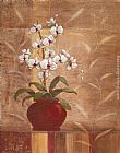Orchid Canvas Paintings - Orchid Obsession I